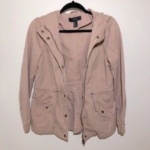 BLUSH PINK Hooded Jacket